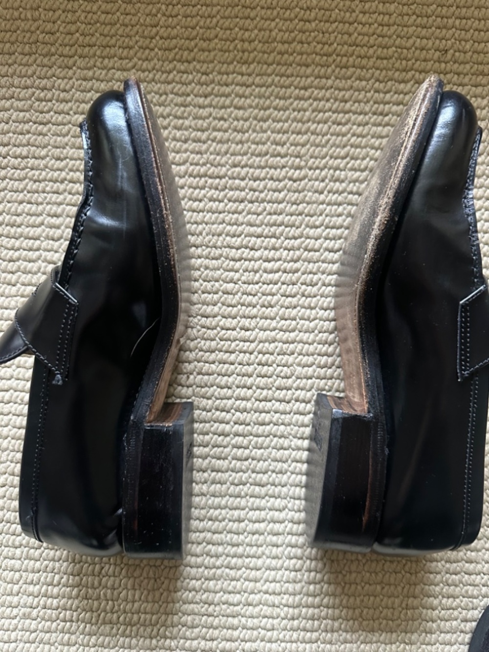 Jill Sander Black Loafers  Size 28 (7 1/2) - Picture 2 of 5